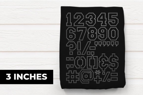 3 Inch Number Punctuation Rhinestone SVG Review for Real Projects