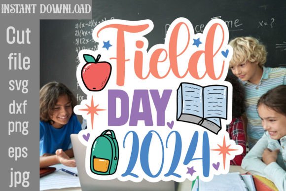 Field Day 2024 SVG Cut File for Graphics and Crafts