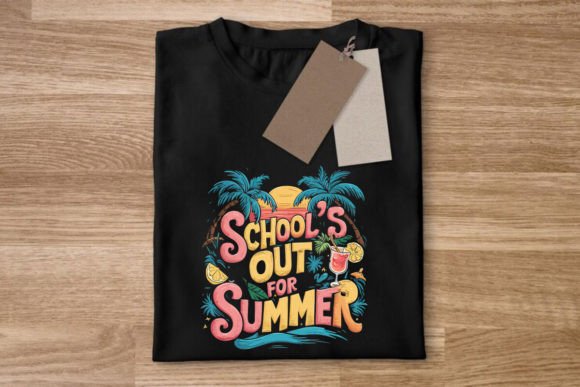 School Out for Summer Graphic Set Review: A Vibrant Asset for Crafts and Graphics
