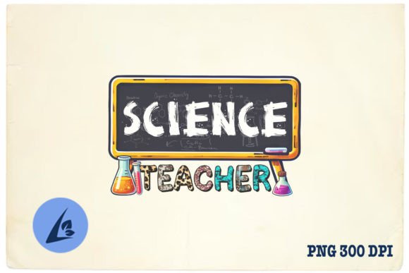 Science Teacher Black Board PNG for Graphics and Crafts