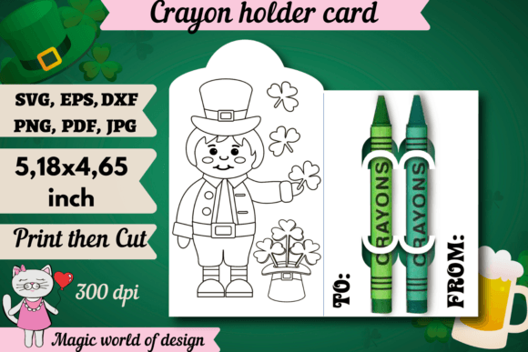 St. Patrick's Day Boy Gnome SVG: Graphics & Crafts